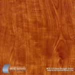 Red Straight Grain Water Transfer Printing Film features a traditional red wood grain with wavy, straight, and cross-cut grain patterns.