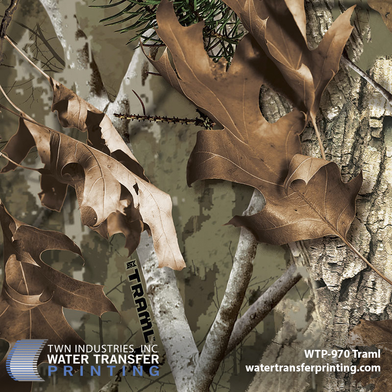 Traml is a unique collection of life-sized leaves, bark, twigs, and needles. This design was developed by MB4 Studio to create a fresh take on traditional camo by blending it with a bit of the digital finesse. Whether it’s confused prey out in the field or a fellow hunter admiring your gun dipped in Traml, the pattern forces you to “to stop in your tracks” and do a double take.